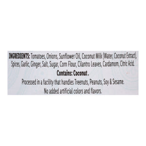 Truly Indian Madras Curry Sauce - Vegan 6/13 Oz [UNFI #17586]