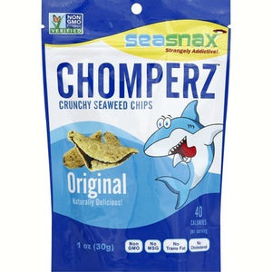 Seasnax Chomperz Sea Salt 8/1 Oz [UNFI #68907]