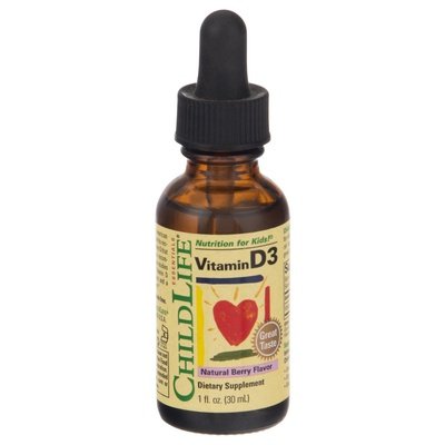 Childlife Essentials Vitamin D3/Mixed Berry Flavor 1 Oz [UNFI #40397] T