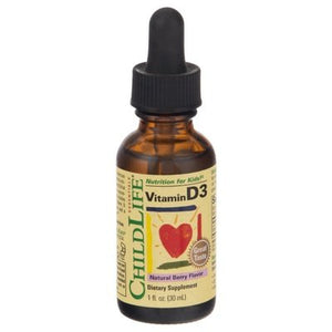 Childlife Essentials Vitamin D3/Mixed Berry Flavor 1 Oz [UNFI #40397] T