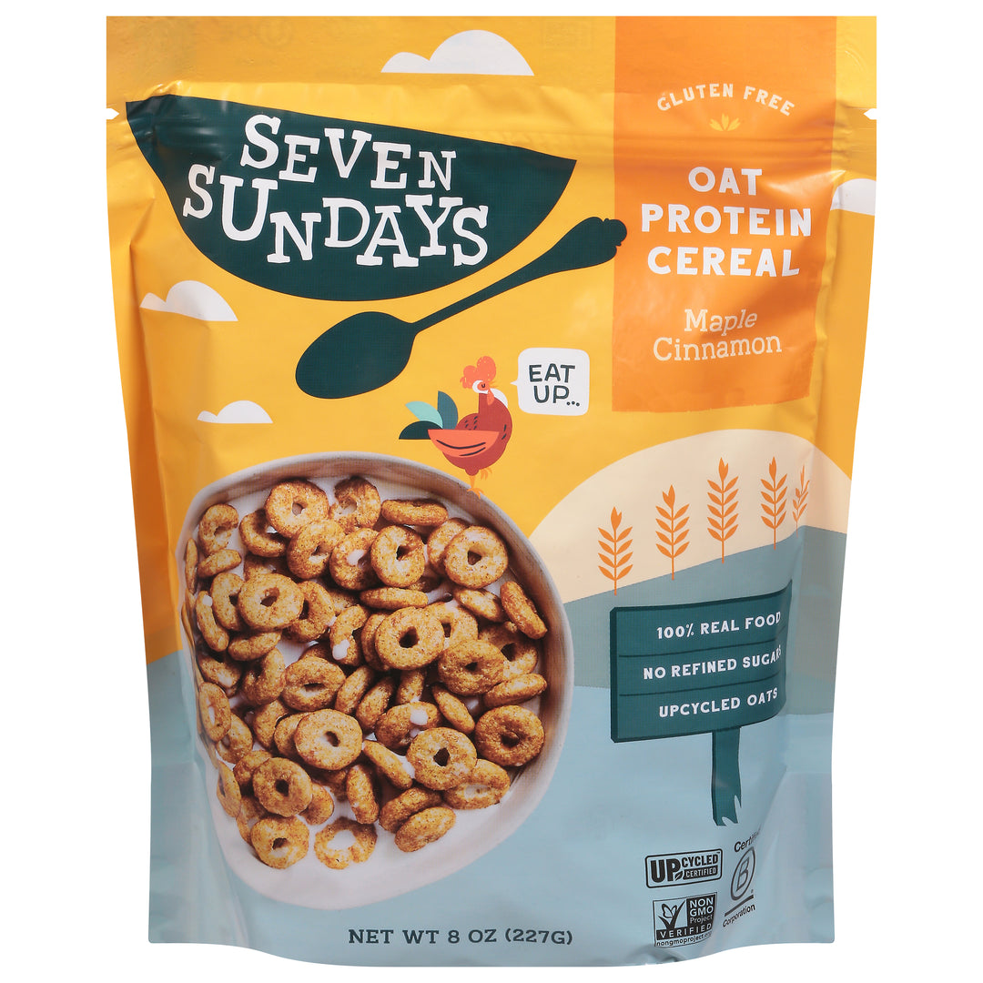 Seven Sundays Maple Cinnamon Oat 6/8 Oz [UNFI #22773]
