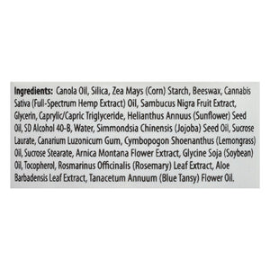 Irwin Naturals Cbd Balm + Arnica 1000Mg 2 Oz [UNFI #58552] T