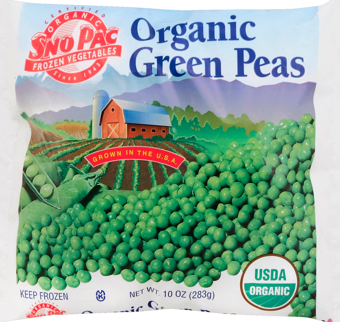 Sno-Pac Peas Green 12/10 Oz [UNFI #76035]