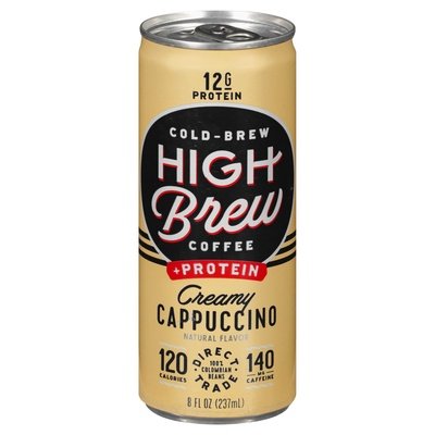 High Brew Coffee Coffee,Cld Brw,Creamy Cap,Protein 12/8 Oz [UNFI #00476]