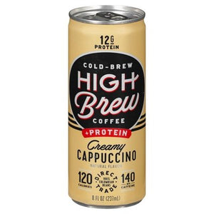 High Brew Coffee Coffee,Cld Brw,Creamy Cap,Protein 12/8 Oz [UNFI #00476]