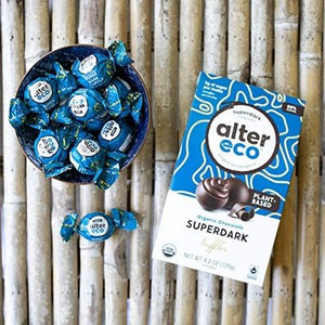 Alter Eco Superdark Chocolate Truffles 8/4.2 Oz [UNFI #32521]
