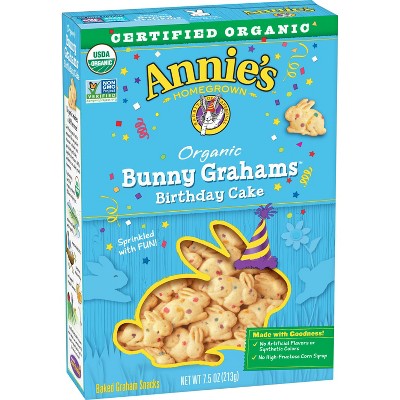 Annies Homegrown Bunny Birthday Cake 12/7.5 Oz [UNFI #30775]