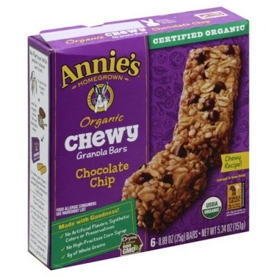 Annies Homegrown Chocolate Chip 12/5.34Oz [UNFI #41400]