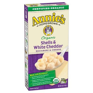 Annies Homegrown Pasta W/White Cheddar 12/6 Oz [UNFI #08345]