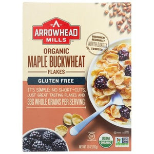 Arrowhead Mills Maple Buckwheat Flakes 6/10 Oz [UNFI #10332]