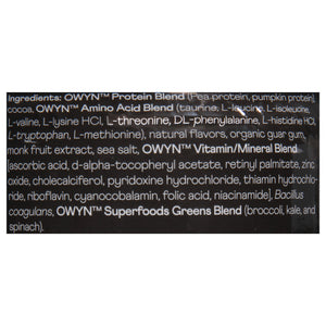 Owyn-Only What You Need Chocolate Protein Powder 3/1.32 Lb [UNFI #20300]