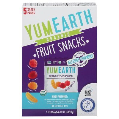 Yumearth Fruit Snacks Favorites 6/3.5 Oz [UNFI #72609]