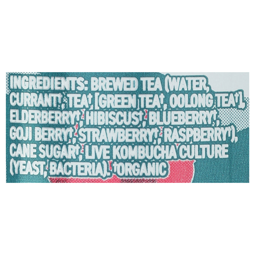Brew Dr Kombucha Superberry Kombucha 6/4/12 Oz [UNFI #22126]