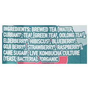 Brew Dr Kombucha Superberry Kombucha 6/4/12 Oz [UNFI #22126]