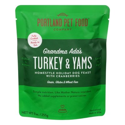 Portland Pet Food Company Grandma Adas Turkey & Yams 8/9 Oz [UNFI #65072] T