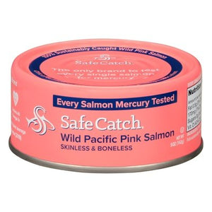 Safe Catch Wild Pink Salmon 6/5 Oz [UNFI #14822]