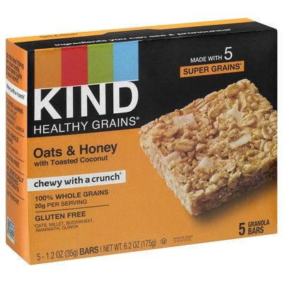 Kind Granola Bar Oats N Honey W/Cnut 8/5/1.2 Oz [UNFI #54656]