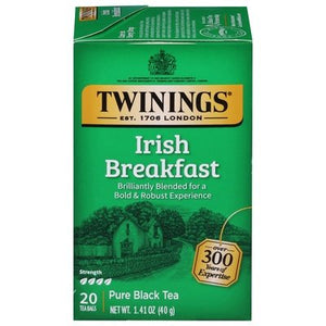 Twinings Irish Breakfast 6/20 Bag [UNFI #26976]