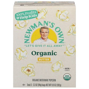 Newmans Own Microwave Butter 12/3/3.3 Oz [UNFI #35144]