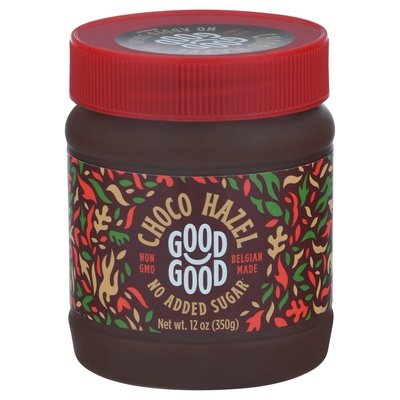 Good Good Choco Hazelnut No Sugar Added 6/12 OZ [UNFI #13504]