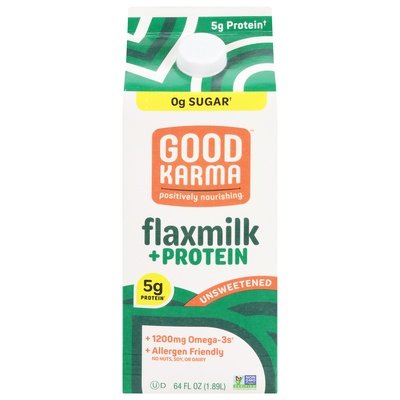 Good Karma Original Unsweetened Protein+ 6/64 Oz [UNFI #13812]