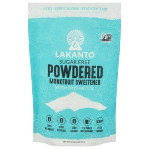 Lakanto Sweetener Monkfruit Powdered 1X 8/1 Lb [UNFI #76179]