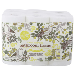 Natural Value Bathroom Tissue 4/12 CT [UNFI #02148] T