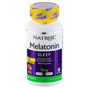 Natrol Melatonin 5Mg Fast Disolv 90 Tab [UNFI #40893] T