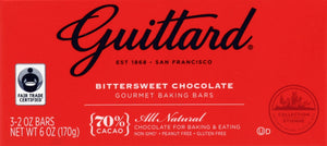 Guittard 70 % Cacao Bittersweet 12/3/2 Oz [UNFI #84768]