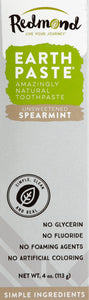 Redmond Clay Earth Paste Spearmint 4 Oz [UNFI #57820] T