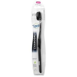 Toms Of Maine Toothbrush Gentle Charcoal Soft 6/1 Ct [UNFI #56399] T
