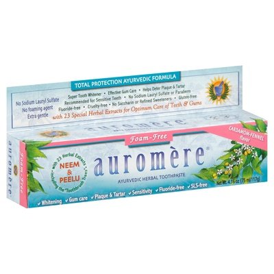 Auromere Non-Foaming 4.16 Oz [UNFI #57293] T