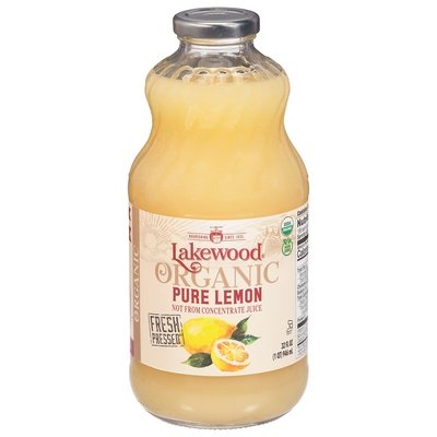 Lakewood Pure Lemon 6/32 Oz [UNFI #71837]