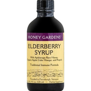 Honey Gardens Honey Elderberry Extract 4 Oz [UNFI #44813] T