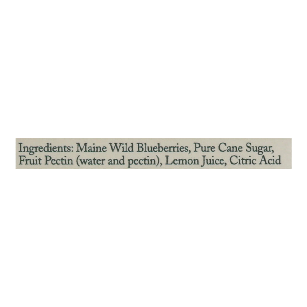 Stonewall Kitchen Wild Maine Blueberry Jam 12/12.5 Oz [UNFI #35973]