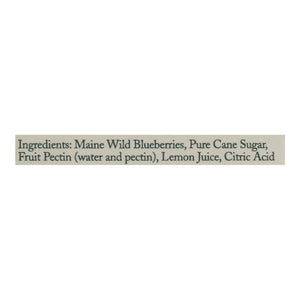 Stonewall Kitchen Wild Maine Blueberry Jam 12/12.5 Oz [UNFI #35973]