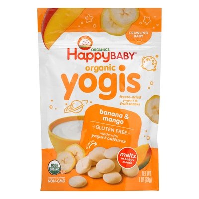 Happy Yogis Banana Mango 8/1 Oz [UNFI #28548]