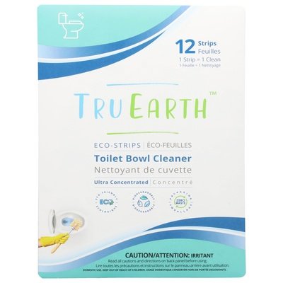 Tru Earth Toilet Bowl Cleaner Eco Strip 12/12 Ct [UNFI #11049] T