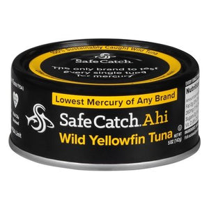 Safe Catch Ahi-Wild Yellowfin Tuna 6/5 Oz [UNFI #14821]