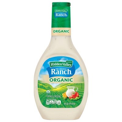 Hidden Valley Organic Ranch Dressing 6/16 Oz [UNFI #50826]