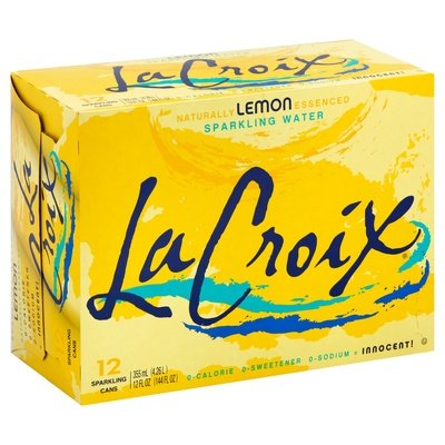 Lacroix Lemon 2/12/12 Oz [UNFI #04386] T