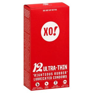 Xo! Condoms,Ultra-Thin 8/12 Ct [UNFI #67211] T