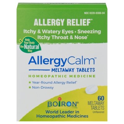 Boiron Allergycalm Tablets 60 Tab [UNFI #83798] T