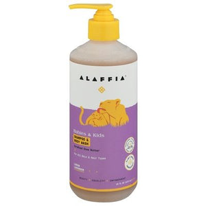 Alaffia Kids Shampoo & Body Wash Lemon Lavender 16 Oz [UNFI #16562] T