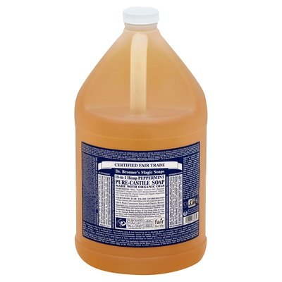 Dr. Bronners Peppermint 1 Gal [UNFI #54203] T