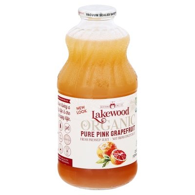 Lakewood Pink Grapefruit 6/32 Oz [UNFI #72720]