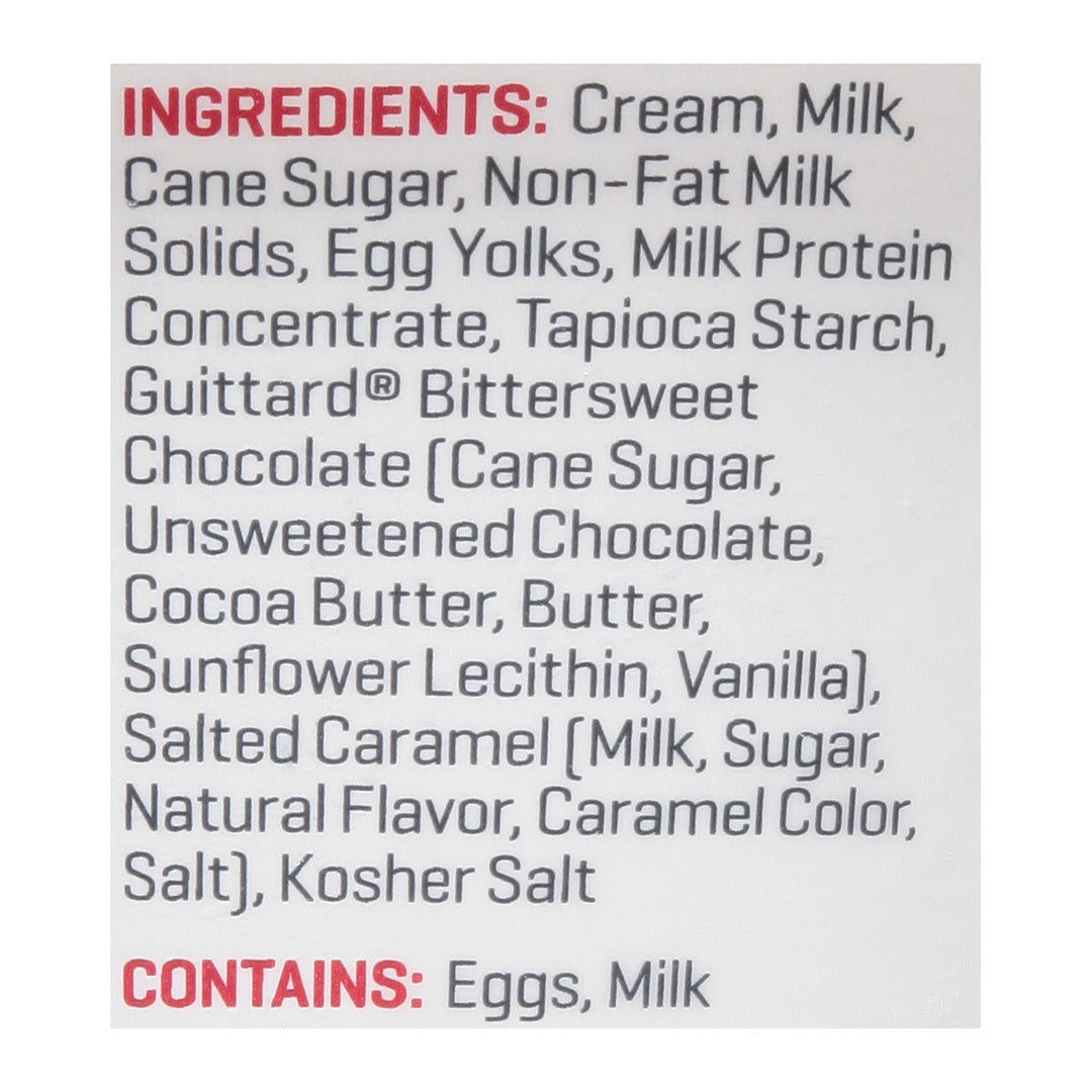 Mcconnells Holy Cow Salted Caramel Chip 8/1 Pint [UNFI #70602]
