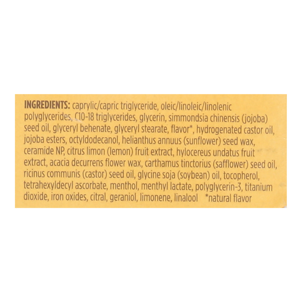 Burts Bees Lip Treatment Lemon Sorbet 4/.25 Oz [UNFI #76169] T