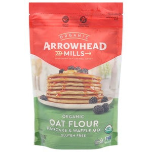 OG2 Arrowhead Mills Pancake Waffle Mix Oat Flour 6/16 OZ [UNFI #50053]