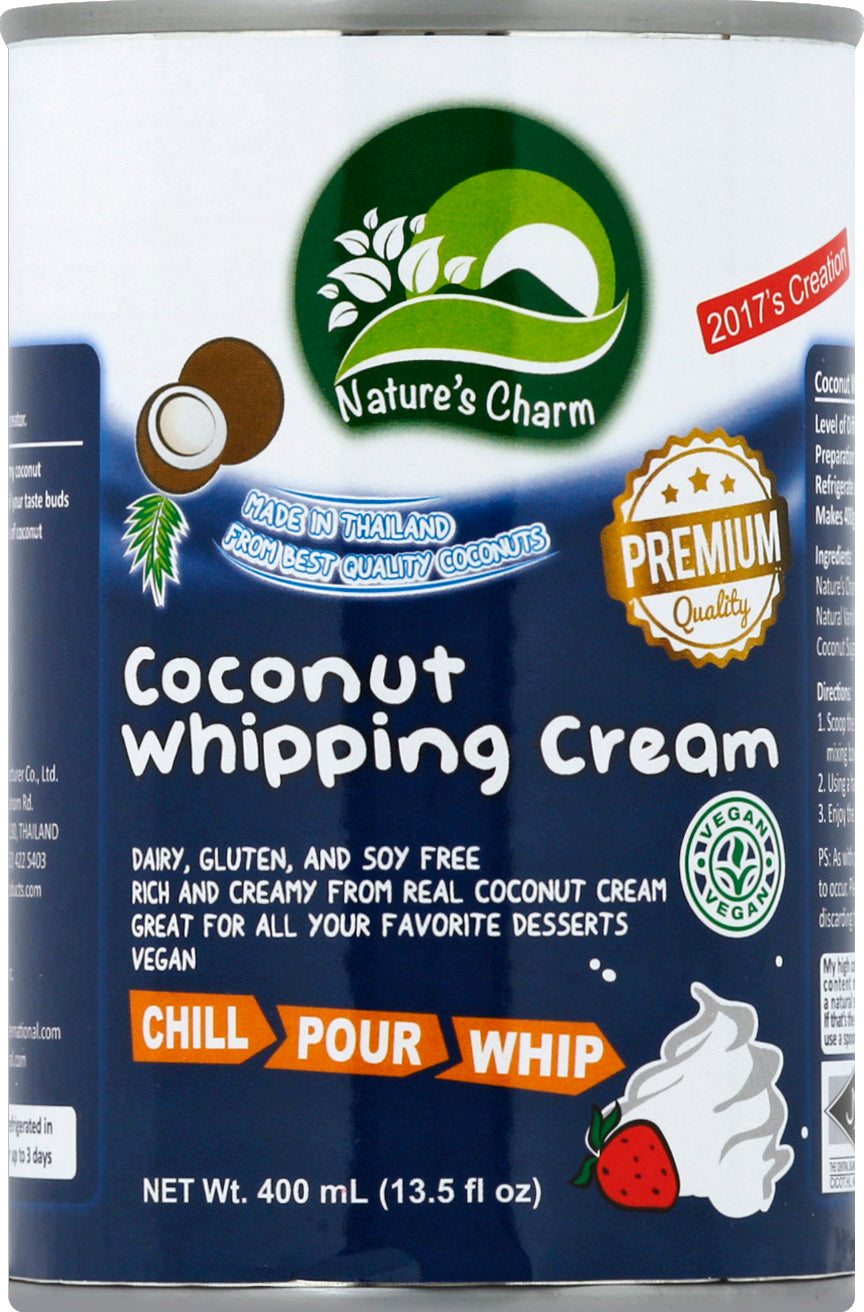 Natures Charm Coconut Whipping Cream 6/13.5 Oz [UNFI #70168]